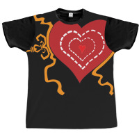 Growing Heart Love Graphic T-shirt | Artistshot