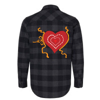 Growing Heart Love Flannel Shirt | Artistshot