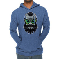 War God Celt King Viking Head Warrior Green Lightweight Hoodie | Artistshot