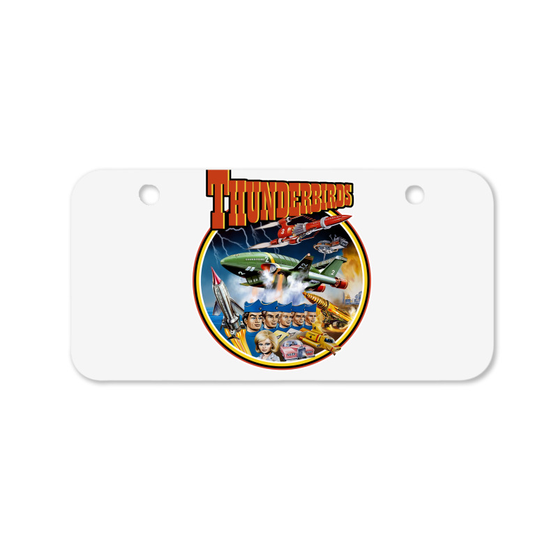 Thunderbirds Funny Bicycle License Plate | Artistshot