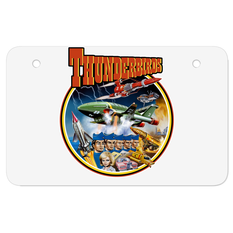 Thunderbirds Funny Atv License Plate | Artistshot