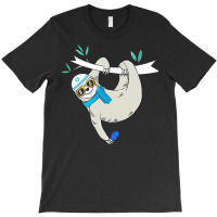 Funny Gift For Sloth Lovers T  Shirt Chanukah Shirt For Mens Womens La T-shirt | Artistshot