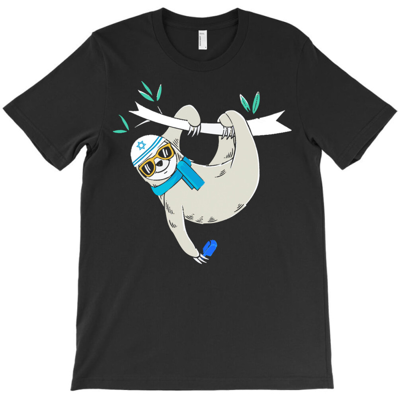 Funny Gift For Sloth Lovers T  Shirt Chanukah Shirt For Mens Womens La T-shirt | Artistshot