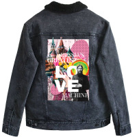 Russia's Greatest Love Machine Unisex Sherpa-lined Denim Jacket | Artistshot