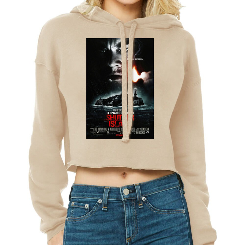 Shutter Island Cropped Hoodie by gregoryduprey | Artistshot