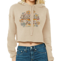 Widespread Gifts Name Panic Flowers Personalized Retro Styles Panic Fu Cropped Hoodie | Artistshot