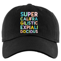 Supercalifragilisticexpialidocious   Colorful Stack Kids Cap | Artistshot