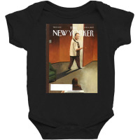 Limited Edition Tony Soprano New Yorker Cover Baby Bodysuit | Artistshot