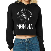 Belgian Malinois Momma Dog Mom Mama Gift Cropped Hoodie | Artistshot