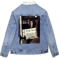 Love Actually To Me Unisex Sherpa-lined Denim Jacket | Artistshot