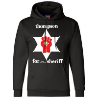 Hunter S Thompson For Sheriff Love Champion Hoodie | Artistshot