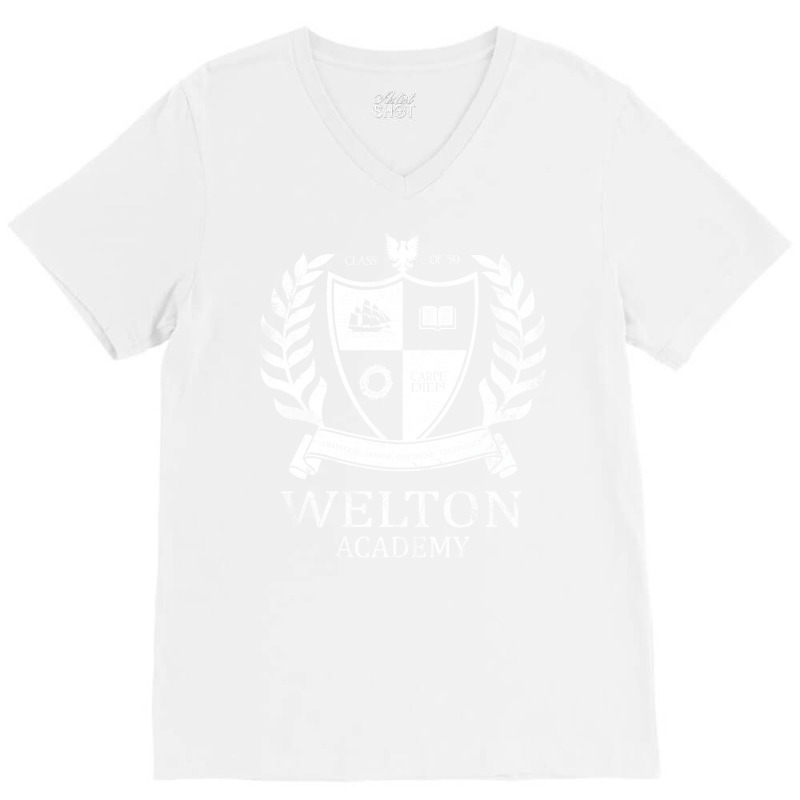 Dead Poet's Society   Welton Academy 1 V-Neck Tee by julionrokhumy | Artistshot