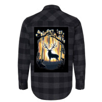 Deer God Flannel Shirt | Artistshot