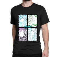 Tentacle Boys Headshot Poster Classic T-shirt | Artistshot