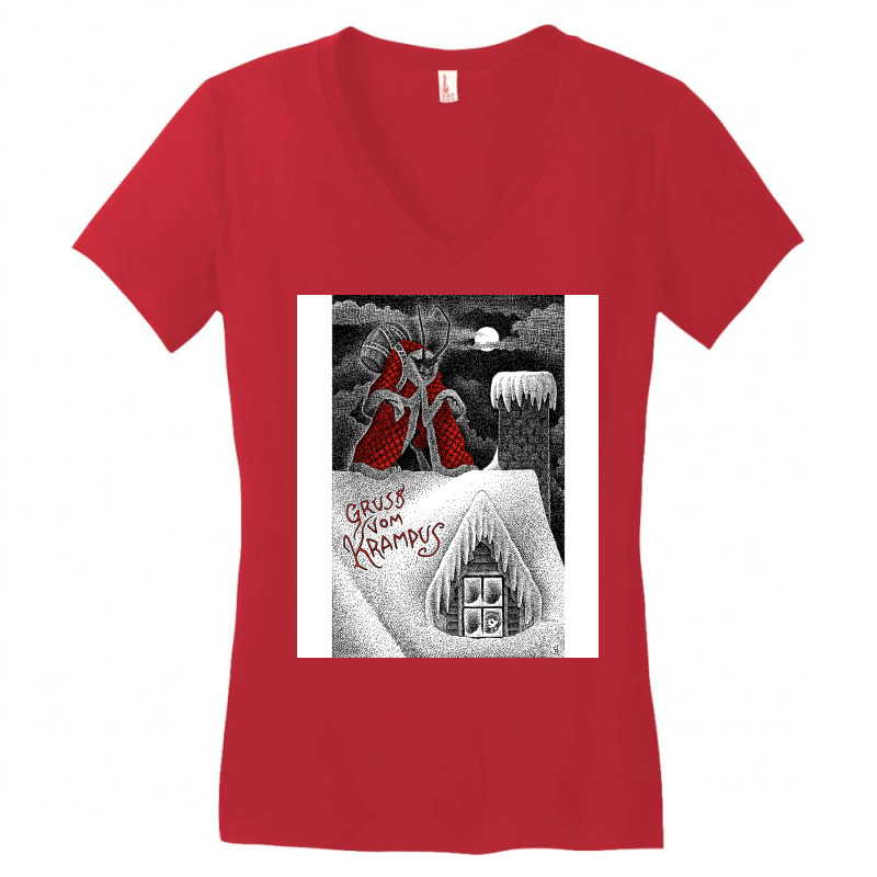 Out On The Rooftop Girl Women's V-Neck T-Shirt by yaangarwaida8 | Artistshot