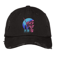 Neon Genesis Evangelion Retro Vintage 8 Vintage Cap | Artistshot