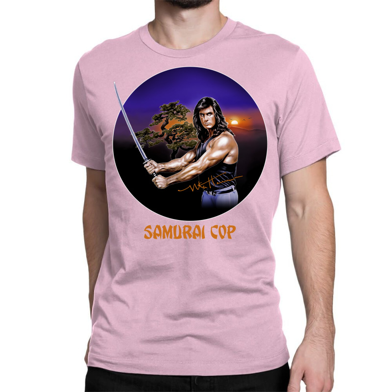 Samurai Cop 80s B Movie T Shirt Classic T-shirt by callajcaraoso | Artistshot