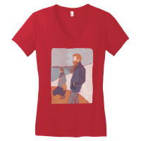 Once Movie  Glen Hansard  Marketa Irglova Women's V-neck T-shirt | Artistshot