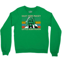 Easy Now Fuzzy Little Man Peach Halloween Gift For Men And Women Crewneck Sweatshirt | Artistshot