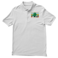 Easy Now Fuzzy Little Man Peach Halloween Gift For Men And Women Men's Polo Shirt | Artistshot