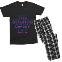 The Sounds Of My Life Men's T-shirt Pajama Set | Artistshot