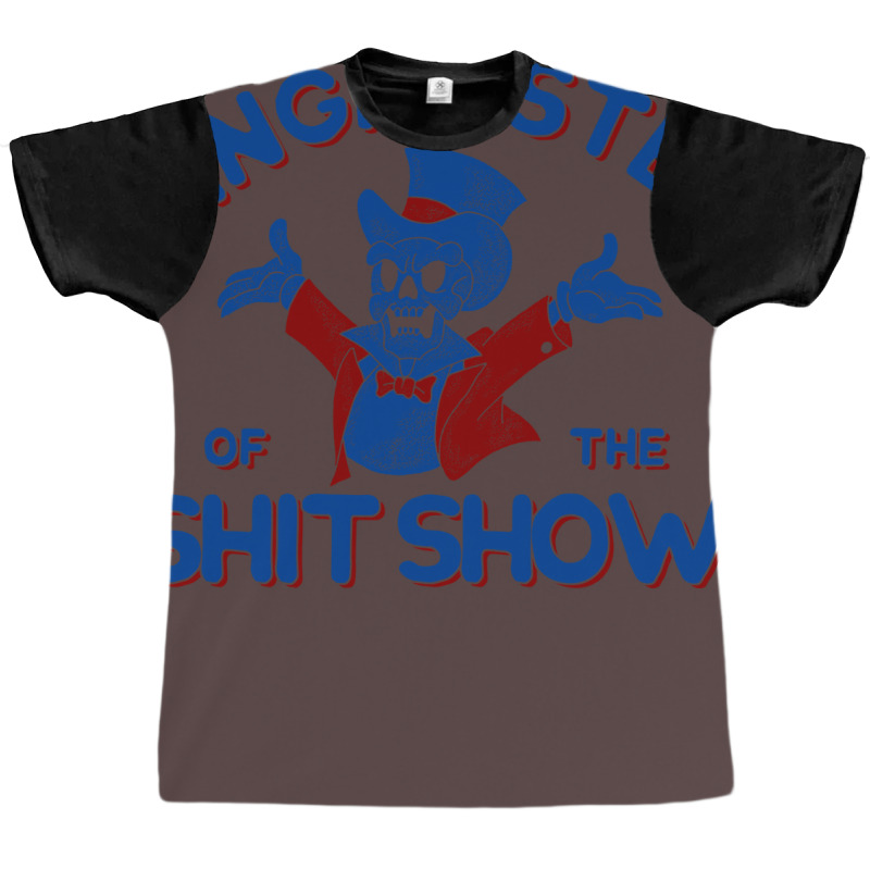 Ringmaster Of The Shit Show Travel Graphic T-shirt by vllaidenisoi | Artistshot