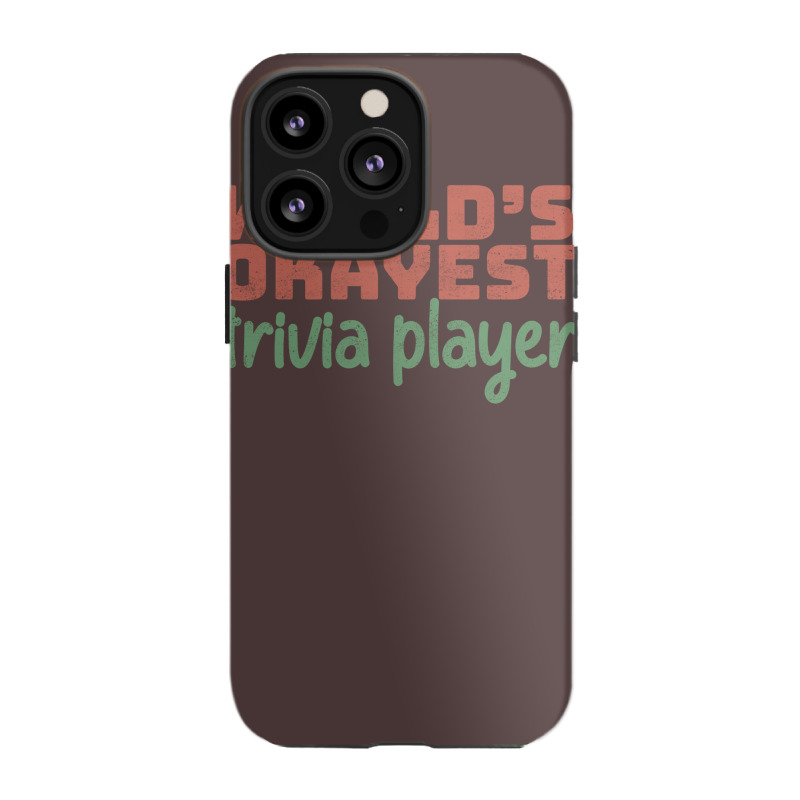 Worlds Okayest Trivia Player Aesthetic Iphone 13 Pro Case | Artistshot