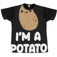 I'm A Potato Food Vegetable Lover Kawaii Style Graphic T-shirt | Artistshot