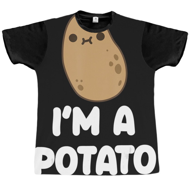 I'm A Potato Food Vegetable Lover Kawaii Style Graphic T-shirt by namnguyen | Artistshot