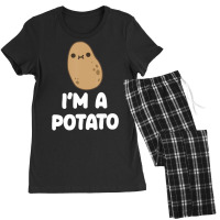 I'm A Potato Food Vegetable Lover Kawaii Style Women's Pajamas Set | Artistshot