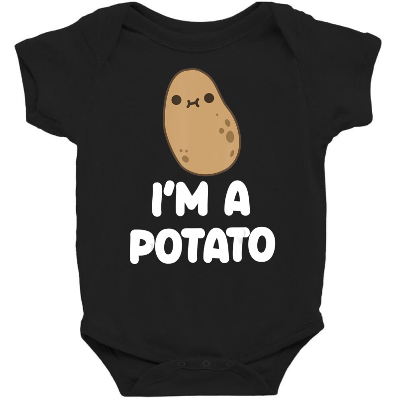 I'm A Potato Food Vegetable Lover Kawaii Style Baby Bodysuit by namnguyen | Artistshot