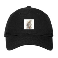 History Of Music Design - Perfect For Music Lovers .png Adjustable Cap | Artistshot