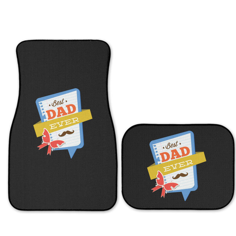 Happy Fathers Day   Happy Fathers Day  2 Full Set Car Mats | Artistshot