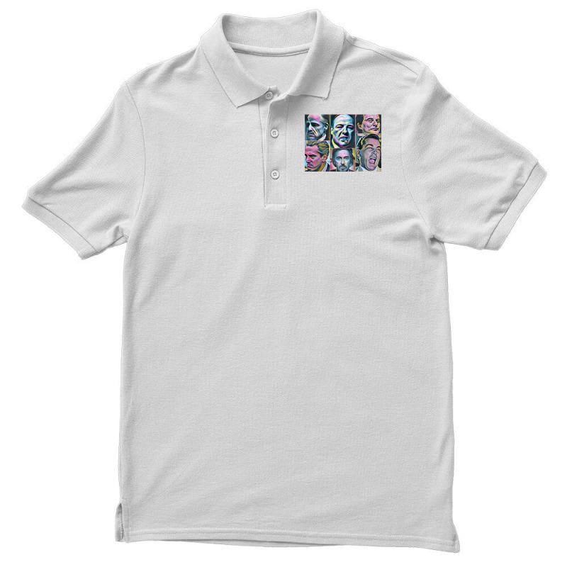 Gangsters Painting Movie Goodfellas Godfather Casino Scarface Sopranos Men's Polo Shirt | Artistshot