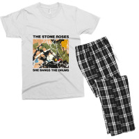 The Stone Roses Bangs The Drums Men's T-shirt Pajama Set | Artistshot