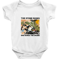 The Stone Roses Bangs The Drums Baby Bodysuit | Artistshot