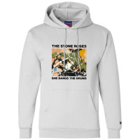 The Stone Roses Bangs The Drums Champion Hoodie | Artistshot