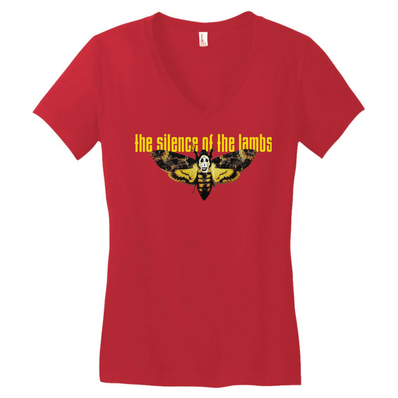 Silence Of The Lambs Women's V-Neck T-Shirt by fazzkhianad | Artistshot