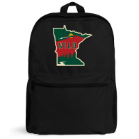 Mn Wild Outline Backpack | Artistshot