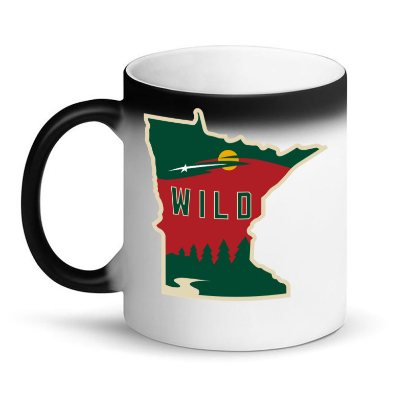 Mn Wild Outline Magic Mug | Artistshot