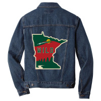 Mn Wild Outline Men Denim Jacket | Artistshot