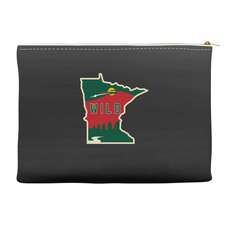 Mn Wild Outline Accessory Pouches | Artistshot