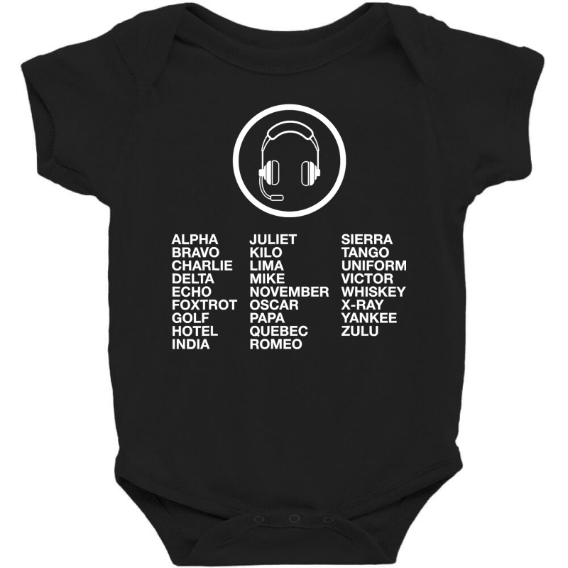 Aviation Phonetic Alphabet Baby Bodysuit | Artistshot