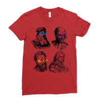 Ninja Artist Renaissance Michelangelo Leonardo Donatello Ladies Fitted T-shirt | Artistshot