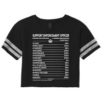 Limited Edition Support Enforcement Officer T Shirt - Support Enforcem Scorecard Crop Tee | Artistshot