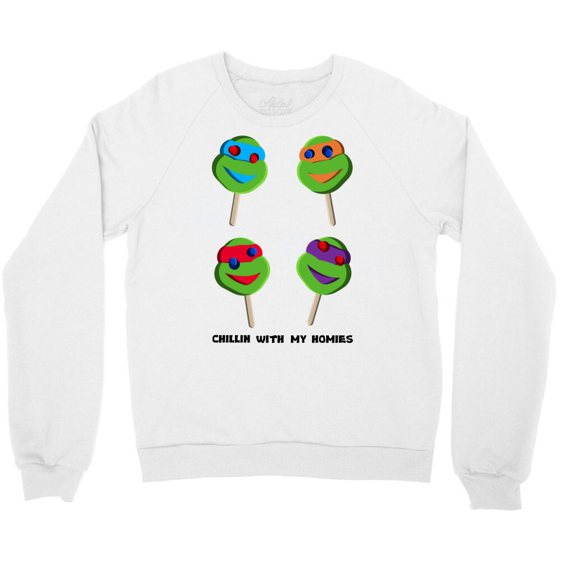 Chillin With My Homies Crewneck Sweatshirt by iuratosowazig | Artistshot