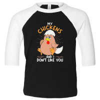 Chicken  Funny Farmer Farming Chicken Lover Farm Animal Chicke Toddler 3/4 Sleeve Tee | Artistshot