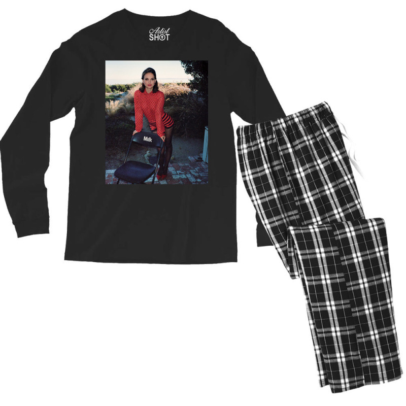 Natalie Portman Men's Long Sleeve Pajama Set by lynkkajeng | Artistshot