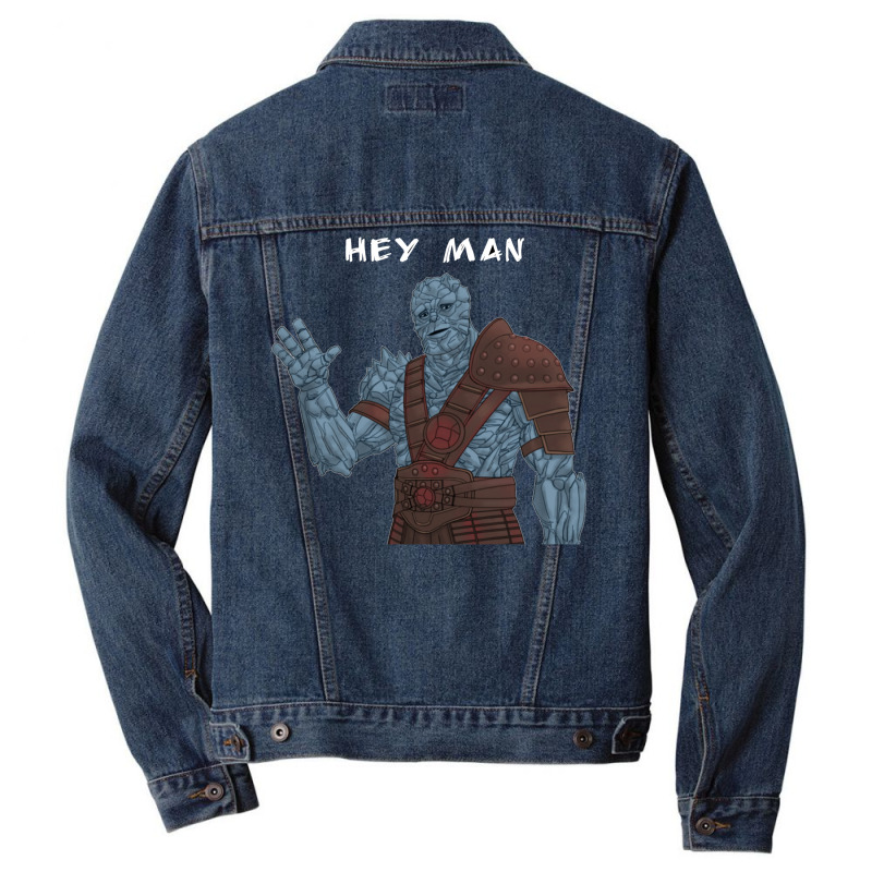 Korg Hey Man Men Denim Jacket by julionrokhumy | Artistshot