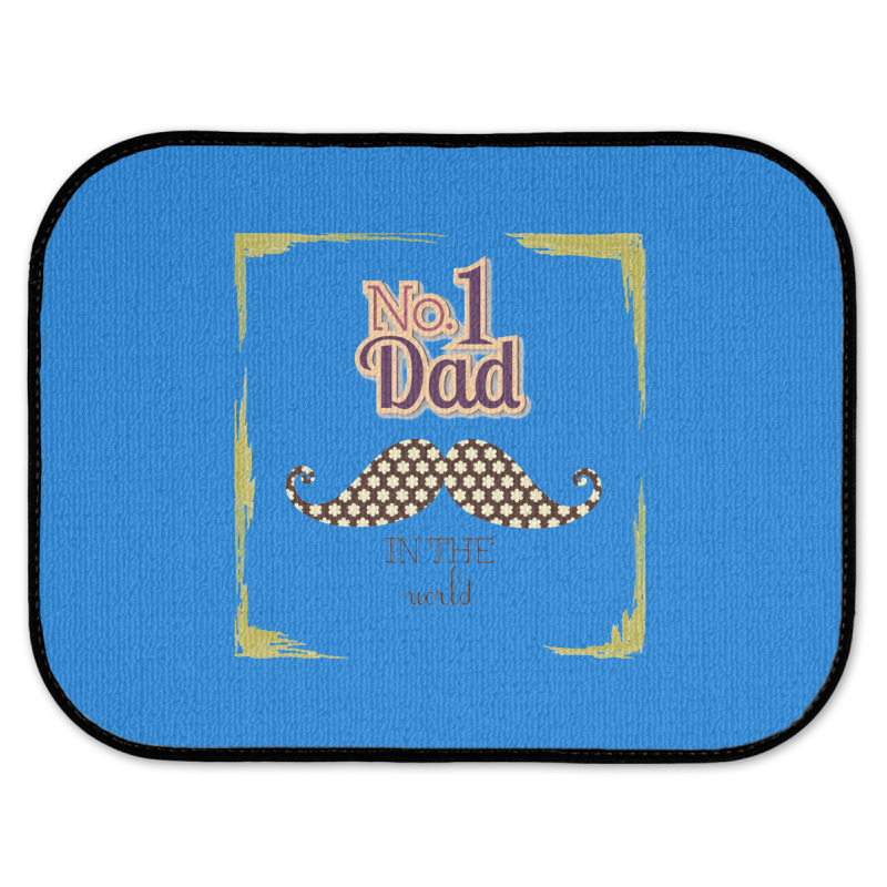 Happy Father's Day  Happy Father's Day 24 Rear Car Mat | Artistshot